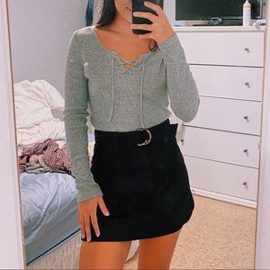 Cute New Look sweater-material top!